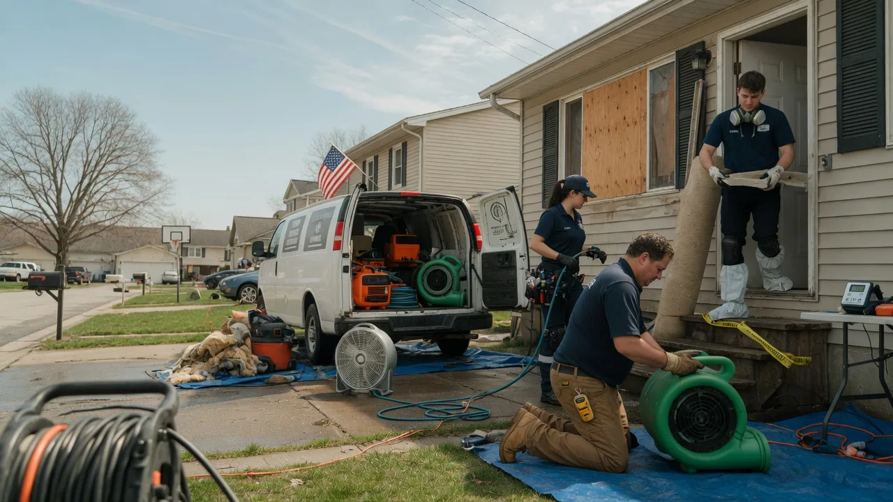 Water Damage Restoration in Boston, IN near me